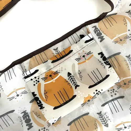 Miniatura 4 de allydrew Large Foldable Tote Nylon Reusable Grocery Bags