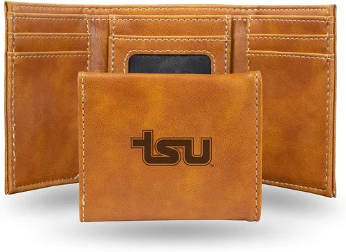 Miniatura 40 de NCAA Rico Industries - Billetera triple grabada con láser, con grabado láser, accesorio para hombre