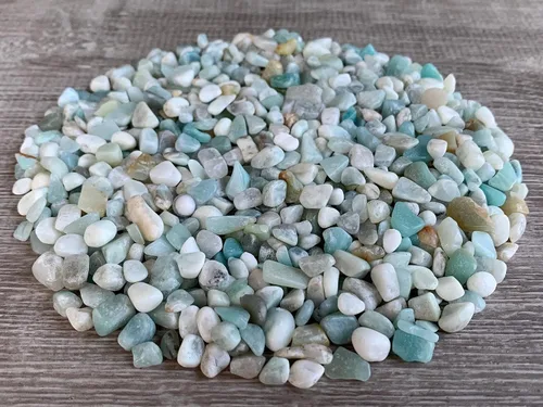 Miniatura 6 de Chips de piedras preciosas semi pulidas naturales al por mayor, mini cristales triturados, formas irregulares, chips de cristal sin perforar, Piedra