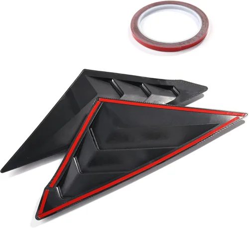 Miniatura 2 de Persianas triangulares para ventana lateral trasera Civic de 11ª generación, estilo carreras, para Honda Civic Sedan 2022, 2023, 2024, 2025, 2026