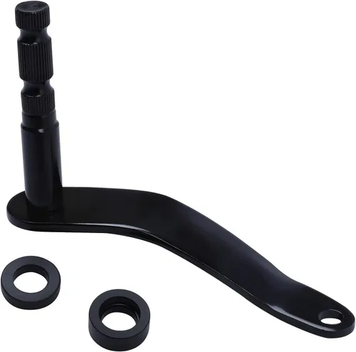 Miniatura 4 de TCT-MOTORPARTS Brazo de palanca de cambios negro para Harley Softail Slim FLS 2007-2017