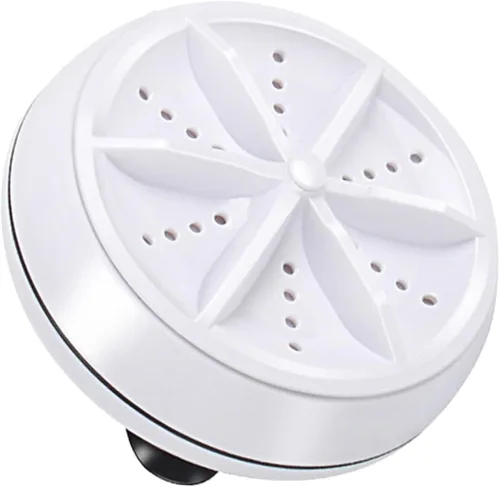 GALPADA Mini lavadora portátil con alimentación por USB, lavadora de viaje giratoria para ropa ligera, calcetines, toallas, dormitorio, apartamento,