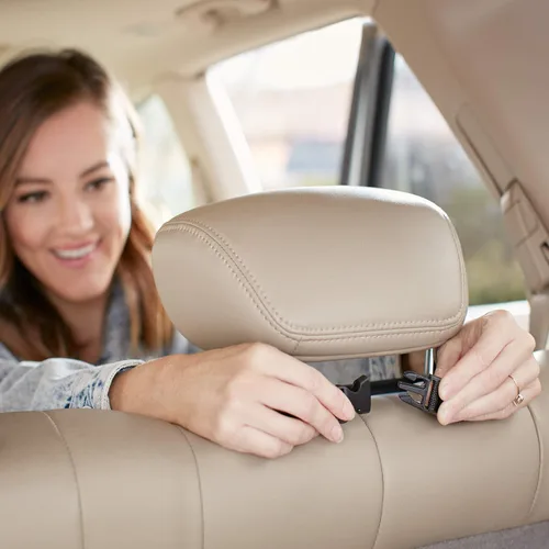 Miniatura 5 de Magnelex Protector de asiento de automóvil, funda más grande, acolchado extra grueso y poliéster 600D impermeable, 2 bolsillos grandes, uso