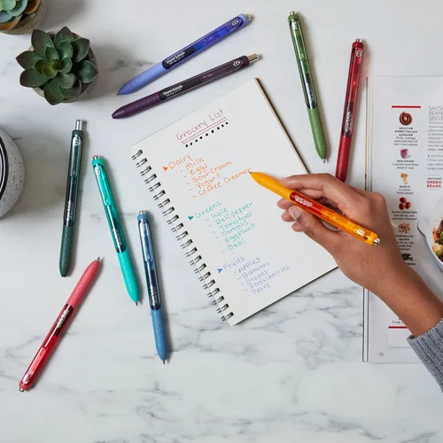 Miniatura 9 de Paper Mate Bolígrafos de gel coloridos - Bolígrafos de gel InkJoy de punta media (0.7 mm). Perfectos para escritura y bocetos de colores vibrantes