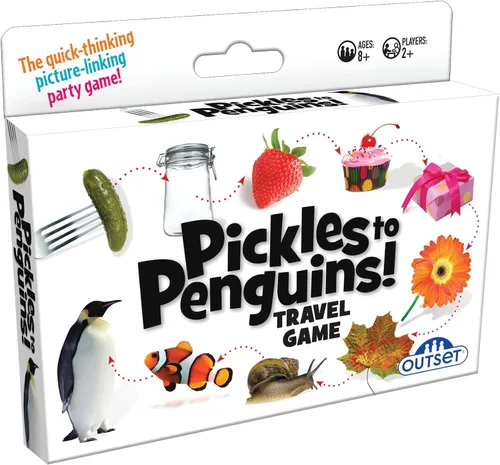 Miniatura 2 de Pickles to Penguins! Edición de viaje - El juego de fiesta de enlace de imágenes de pensamiento rápido - para 2 o más jugadores a partir de 8 años
