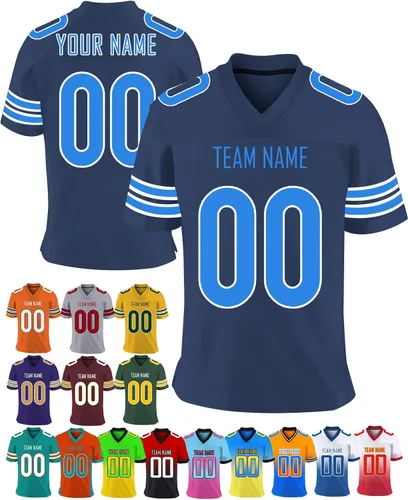 Camiseta de fútbol personalizada, número de nombre del equipo impreso para jóvenes, mujeres, hombres, camiseta de fútbol personalizada
