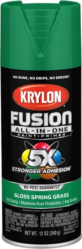 Miniatura 16 de Krylon Fusion - Pintura en aerosol adhesiva todo en uno para uso en interiores y exteriores, 12 onzas, aluminio Icy Grape