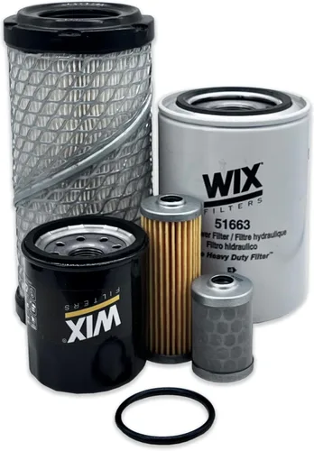 HERO Kit de filtro de mantenimiento para filtros de excavadora Yanmar VIO17-A compatibles con OEM 11965512560 11930535151 172A6473780 11981055650