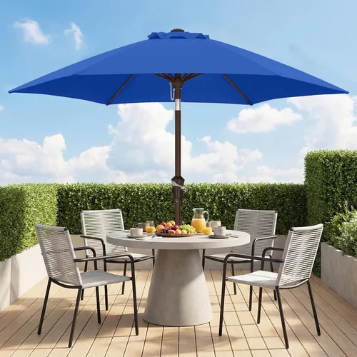 Miniatura 38 de ABCCANOPY Sombrilla de patio al aire libre de 7.5 pies, sombrilla de mesa con protección UV con manivela para una fácil instalación, adecuada