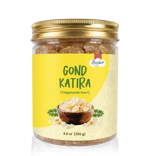 Miniatura 9 de Gond Katira (Ayurvedic Katira) Organic, goma de mascar india Katira Gond, Gond Katira Pure Organic, goma comestible, totalmente natural, sin sal