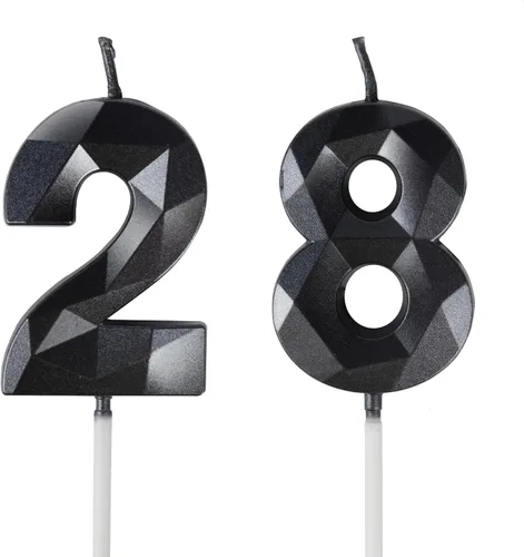 Miniatura 186 de Velas de cumpleaños número 15, velas número 15, velas de feliz cumpleaños de oro rosa para pastel, decoraciones de cobertura de pastel de diseño 3D