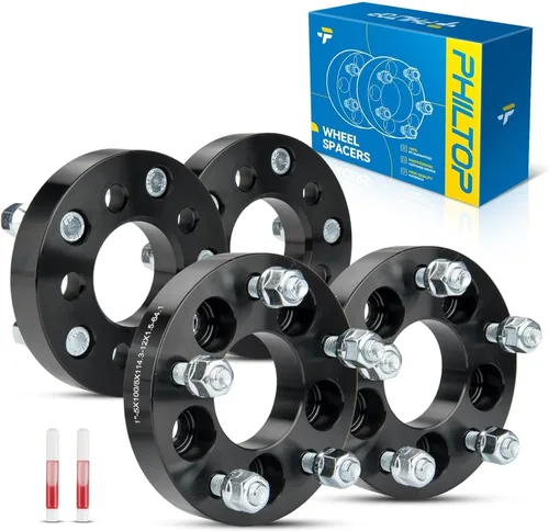Miniatura 102 de PHILTOP Espaciador de rueda de 4 x 4 de 2 pulgadas, espaciadores de rueda centrados en las lengüetas para Polaris Trail Boss 330 2003-2013, Trail