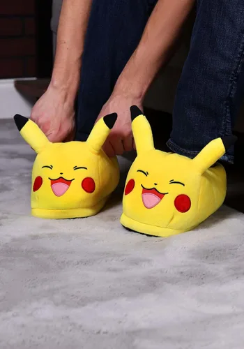 Miniatura 2 de Pokémon Pikachu - Pantuflas para adultos SM, Amarillo