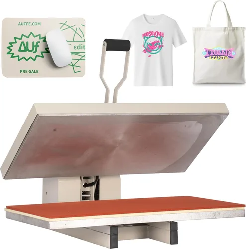 Miniatura 12 de Prensa térmica de 16 x 24 pulgadas, máquina de prensa de calor manual para camisetas, máquina de prensado de camisetas para ropa, bolsas, cortina