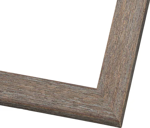 Miniatura 3 de Marco de fotos de madera real marrón nudoso de 5 x 5 pulgadas de ancho de 1.25 pulgadas Profundidad del marco interior de 0.5 pulgadas Marco