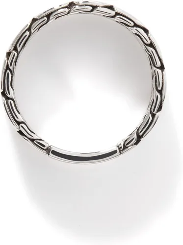 Miniatura 5 de John Hardy Anillo clásico de plata para hombre, 0.315in