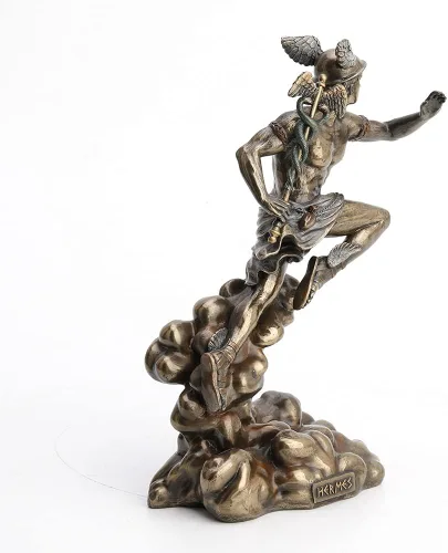 Miniatura 7 de Veronese Design Hermes - Dios griego de los viajes, la suerte y el comercio estatua