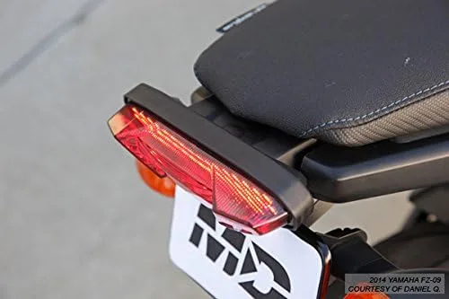 Miniatura 7 de Luces traseras LED secuenciales integradas Lente de humo para Yamaha FZ-09 15-17 FJ-09 19-20 Tracer 900 2014-2016