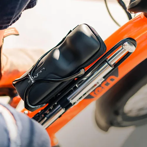 Miniatura 2 de LEZYNE Flow Cage - Portabidón para botella de agua para bicicleta, de matriz compuesta, con diseño X-Grip, ajuste seguro, accesorio de ciclismo