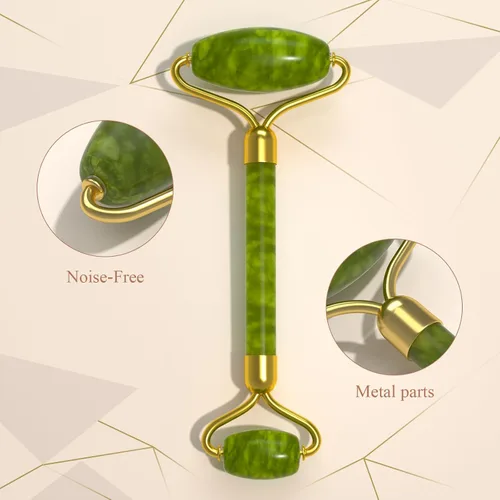 Miniatura 6 de Rodillo de Jade Gua Sha Set – Juego de cuidado de la piel facial, herramientas de belleza facial, herramientas naturales de belleza para el cuidado