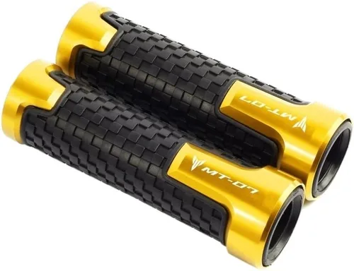 Miniatura 10 de F para Yamaha MT07 FZ07 Mt07 Fz-07 2017 2018 2019 2020 2021 2022 manillar de goma para motocicleta Agarraderas Y (color negro)