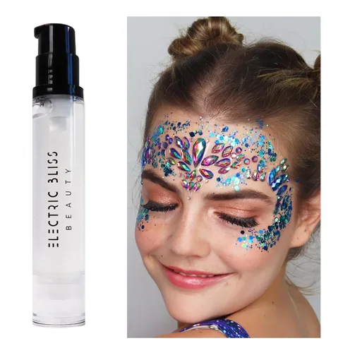 10 ML Rápido Secado - Pegamento de Purpurina Cosmético - Electric Bliss Beauty - Pegamento adhesivo de purpurina gruesa para el cuerpo y la cara