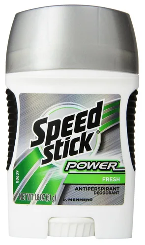 Speed Stick by Mennen Antitranspirante/Desodorante, Aroma Fresco 1.8 oz (Paquete de 3)