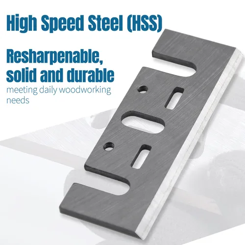 Miniatura 2 de Cuchillas cepilladoras de 3-1/4 pulgadas, 16 cuchillas cepilladoras HSS de 3.228 in, compatibles con Makita N1900B, KP0810, LXPK01, compatible