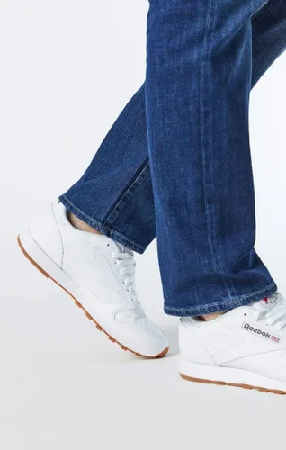 Miniatura 6 de Mavi Jeans Mens Zach ascenso Regular pierna recta en azul negro Williamsburg