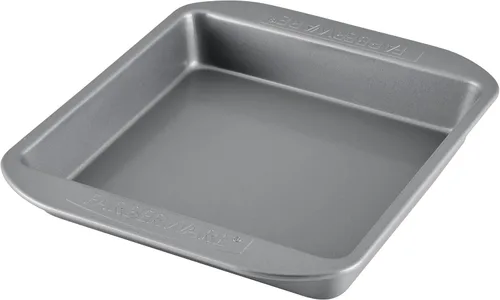 Farberware - Charola de horno de 9 por 13 pulgadas, antiadherente, Cuadrado, 9, Plateado
