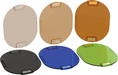 MagMod Pro Correction - Geles de iluminación, 6 geles magnéticos de temperatura de color flash para fotografía, CTO CTB Plusgreen ND, policarbonato