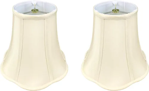 Miniatura 11 de Royal Designs, Inc. BSO-703-10BG - Pantalla de campana festoneada inferior, 5 x 10 x 8.25, beige