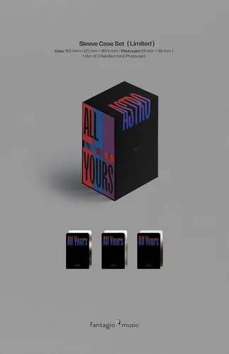 Miniatura 6 de Fantagio Music Astro - All Yours (Vol.2) Álbum+Póster plegado+Juego de tarjetas fotográficas adicionales (You ver.) KTMCD0882