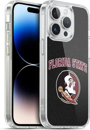 Miniatura 192 de Head Case Designs Funda de gel suave FSU Seminoles de la Universidad Estatal de Florida con licencia oficial compatible con Apple iPhone 13 Pro Max