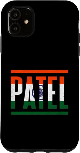 Miniatura 6 de Funda para iPhone 12 mini Patel con apellido familiar y orgullo de la bandera de la India