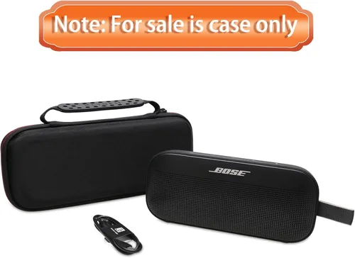 Miniatura 6 de LTGEM - Funda para altavoz compatible con altavoz Bluetooth portátil Anker Soundcore Motion 300, bolsa de almacenamiento de viaje para oficina