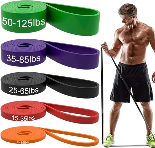 Bandas de resistencia, bandas para entrenamiento con asistencia de tracción - bandas de entrenamiento, bandas de ejercicio, conjunto de bandas de