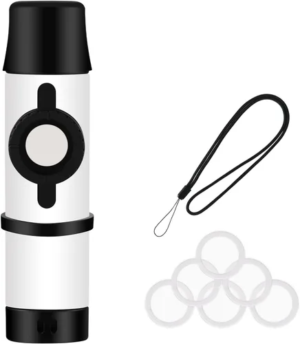 Miniatura 10 de RANMING Instrumento musical profesional Kazoo para adultos y amantes de la música, con 6 cañas adicionales para fiestas de cumpleaños, actuaciones