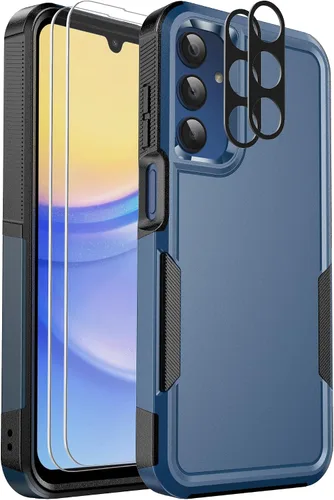 Miniatura 10 de Funda para teléfono Samsung Galaxy A15 5G, [protección contra caídas de grado militar de 15 pies]