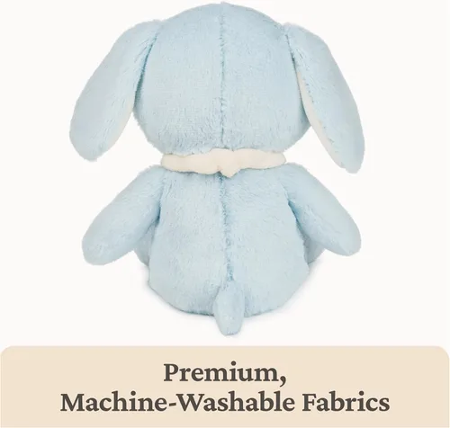 Miniatura 6 de GUND Baby Peluche de Cachorro Sostenible, Animal de Peluche Hecho de Materiales Reciclados, Regalo para Bebés y Recién Nacidos, Azul/Crema, 13
