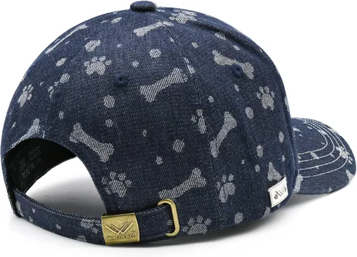 Miniatura 9 de Waldeal Gorra bordada de béisbol con diseño de perro para mujer, diseño de pata de jacquard, regalo para amantes