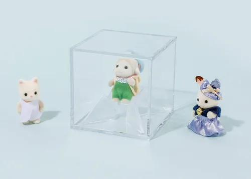 Miniatura 8 de Estuche de exhibición de pelotas de béisbol y golf de acrílico, cubo cuadrado transparente para recuerdos y almacenamiento, accesorios oficiales