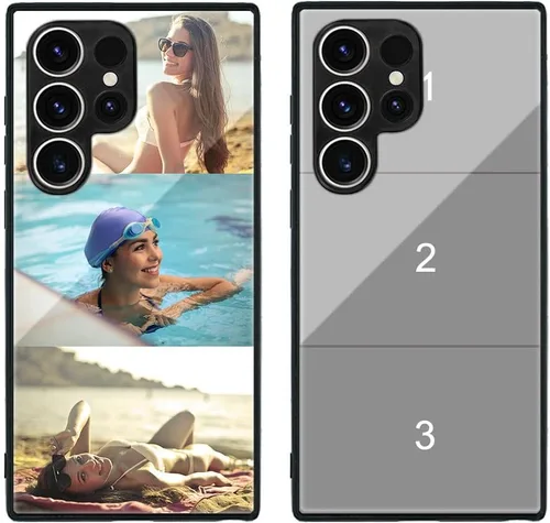 Miniatura 179 de Funda de teléfono personalizada para Samsung Galaxy S22+ / S22 Plus 5G, funda de TPU suave de vidrio templado antiarañazos personalizada con foto