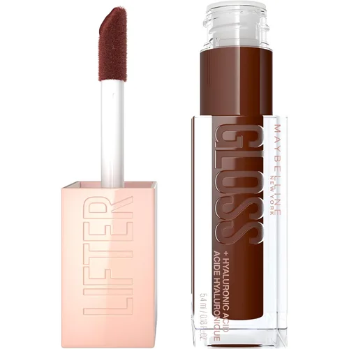 Miniatura 13 de Maybelline Lifter Gloss, Brillo de Labios Hidratante con Ácido Hialurónico, Alto Brillo para Labios Más Llenos, Perla, Perla Plateada Transparente