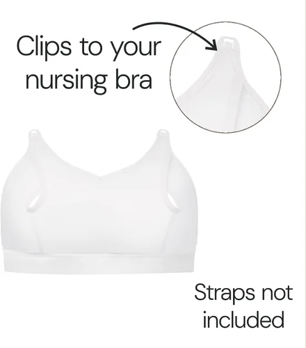 Miniatura 2 de Basics by Bravado Brasier de bombeo manos libres, cómodo, clip and go, accesorio de brasier de lactancia, XS-XXL