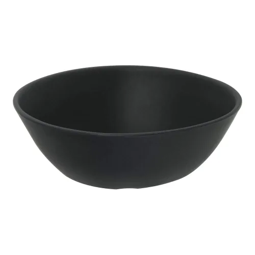 Carlisle FoodService Products Ridge - Cuenco de plástico reutilizable para el hogar y el restaurante, melamina, 22 onzas, pizarra