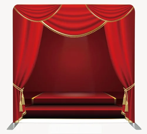 Miniatura 16 de Telón de fondo de cabina de fotos de 8 pies, logotipo personalizado, impresión de doble cara con soporte de tubo de aluminio y bolsa de transporte