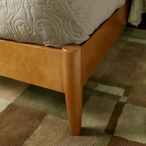 Miniatura 8 de Crosley Furniture Landon - Juego de cama de madera, bellota, tamaño Queen