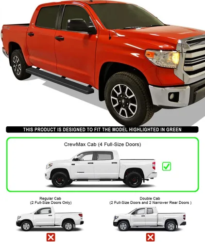 Miniatura 4 de APS iBoard estribo para Tundra Extended Crew Cab