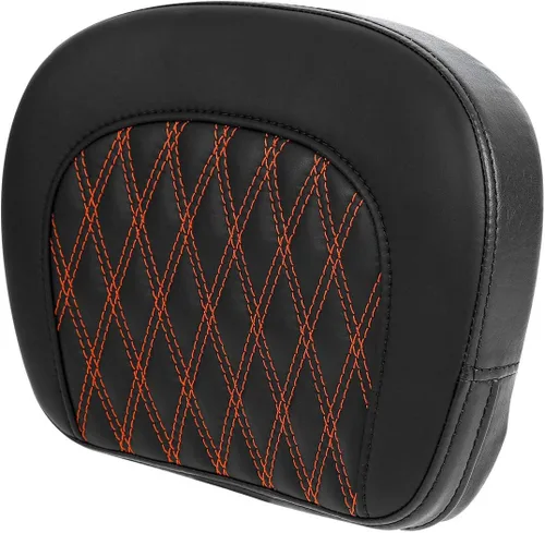 Miniatura 13 de C.C. RIDER Rubicon - Almohadilla desmontable para respaldo de barra de pasajero para Harley Touring Road King Street Glide Electra Glide 1994-2021